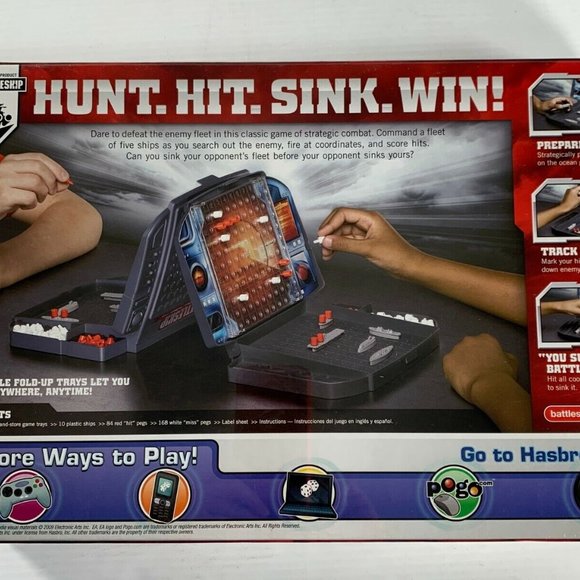 Hasbro Battleship Navel Combat Game Family Fun New Sealed 2011 - Picture 2 of 4